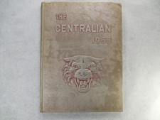 Yearbook, Central High School, Independence Oregon, 1955, The Centralian, HC picture