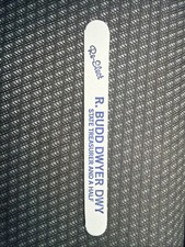 PA Scarce R Budd Dwyer State Treasurer Nail File Not Pin Pinback picture