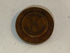 Vintage Kiwanis Club Chicago Kiwanis International Advertising Paperweight picture
