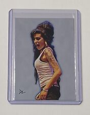 Amy Winehouse Limited Edition Artist Signed Memorial Trading Card 1/10 picture