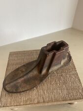 Antique Cast Iron Cobblers Shoe Form Anvil Marked Z Primitive Vintage Child Size picture