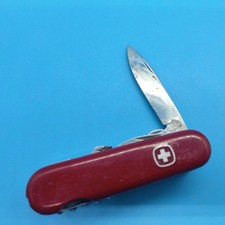 Vintage Estate Wenger Swiss Army Pocket Knife Monarch Used 0216  picture
