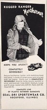 1955 Print Ad Deluxe Northerner Jackets Seal-Dri Sportswear Rockford,Illinois picture