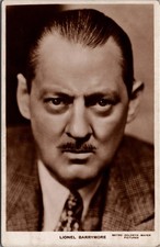 Lionel Barrymore MGM Real Photo Postcard British Production RPPC Actor picture