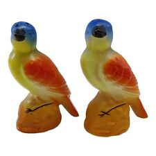 Vintage Parrot Bird Salt And Pepper Shakers  Occupied Japan READ  picture