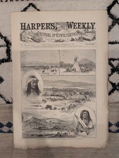 1877 Sitting Bull & U.S. Commission, Kars Fortress, Nast — Dec 8 picture