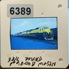 NYS&W 4002 Locomotive Train Slide 1988 New York Susquehanna Western RR picture