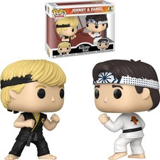Funko POP The Karate Kid Johnny & Daniel 2 Pack Figure Set New in Stock picture