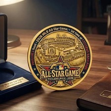 All Star Game 2026 Philadelphia Phillies Baseball Edition Challenge Coin picture