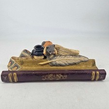 Vintage Figi Literary Friends desk organizer mouse pen holder 1998 picture