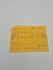 Vintage 1941 Clarkfield Farmers Elevator Co. Grain Storage Ticket MN Antique picture