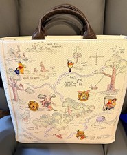 Loungefly  Winnie the Pooh Large Tote PIN bag with 3 extra pins. picture