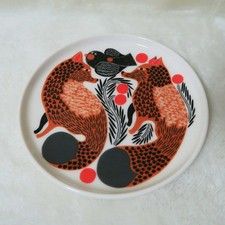Marimekko Ketunmarja Plate Small Dish Scandinavian Home Decor Finland picture