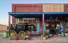 Photo:Pawnee Oklahoma Where the Buffalo Roam Trading Post 1900s Storefront picture