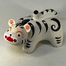 Japanese Hariko Nodding Tiger Folk Figure 23cm Collectible 15+ picture