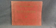 1905 Civil War Battlefield of Gettysburg Illustrated History Antique Nelson Book picture