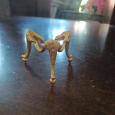 Shiny Brass-toned Egg Stand/Holder, 1.5