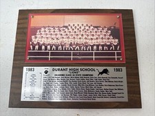 1983 Durant High School Oklahoma Class 3A