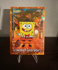 Topps 2025 Chrome SpongeBob 25 #54 SpongeBuck SquarePants 02/25 picture