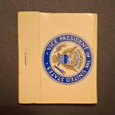 Vice President Seal Matchbook 