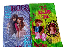 TWO 1990s - 2000s Disney High School Musical / Camp Rock Beach Towels picture