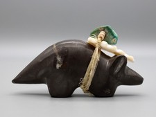 Vintage Stone Zuni Wolf or Coyote Fetish picture