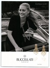 2022 PRINT AD, Buccellati Milano Beatrice Borromeo Hawaii Collection Boat Como picture
