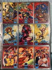 Fleer 1994 Fleer Ultra X-Men Havok Polaris Wolfsbane Multiple Man 9-Card Lot picture