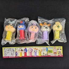 2007 Bandai Zenmai-Zamurai #36 Mini PEZ Complete Set 5 Gashapon Japan Toy Insert picture