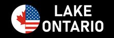 Lake Ontario Canada US Flags Sticker Large to Small Anti Trump Stickers picture