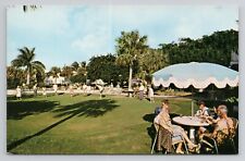 Postcard Tropical Manor Fort Lauderdale Florida picture