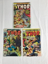 1975 Marvel Comics Group: The Mighty Thor no. 245, 266, 270 (3 issues) picture