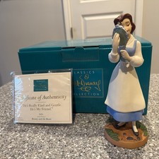 WDCC Belle “He’s Really Kind And Gentle” Beauty and the Beast BOX + COA picture