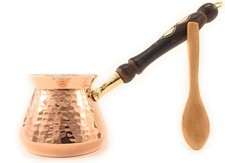 The Silk Road Trade ACC Series Medium-13 fl oz Copper Coffee Pot Cezve picture