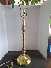 Vintage Gold Metal Table Lamp Hollywood Regency 30
