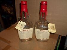 Maker's Mark Bourbon Whiskey Set of 2 Empty Bottles, DNA Project, 125 proof, tag picture