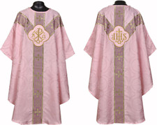 ROSE clergy gothic vestment and stole set,Gothic chasuble,casula,casel ,NEW picture
