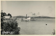 1930s Mt. Washington  Lake Winnipesaukee Seaplane NH picture
