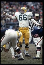 Linebacker Ray Nitschke of Green Bay Packers plays middle of Pac- Old Photo picture
