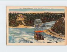 Postcard Aero Cable Over Whirlpool Rapids Niagara Falls North America picture