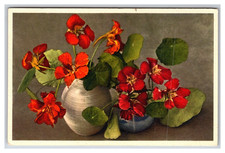 Lot of 10 Thor Gyger Floral Flower UNP Unused Artist Signed WB Postcards Z6 picture