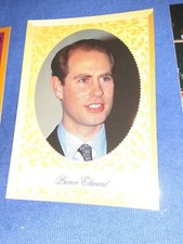 1993 Prince Edward 98 Press Pass Royal Family Trading Card ROOKIE picture