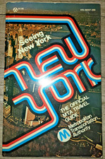Vtg PB, Seeing New York: The Official MTA Travel Guide by John Tauranac, 1976 picture