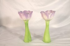 Bella Casa by Ganz Tall Porcelain flower vases springtime flowers picture