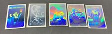 1990 Marvel Universe Series 1 Complete Hologram Insert Card Set MH1-MH5 Impel picture