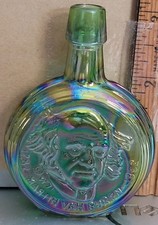 Vintage Wheaton Mini Glass Bottle Featuring President Martin Van Buren picture