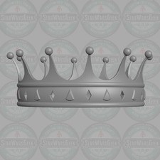 King's Crown custom accessory for 1:18 1:10 1:12 1:6 fantasy action figure picture