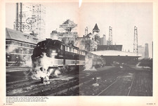 Amtrak Floridian Locomotive Illinois Central Es Miami Pepsi Sign Vtg Mag Excerpt picture