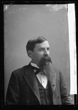 Photo:C.P. Barrett Portrait Victorian Era Man Beard Cabinet Photo picture