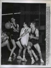 1958 Press Photo College Basketball In Action - net19863 picture